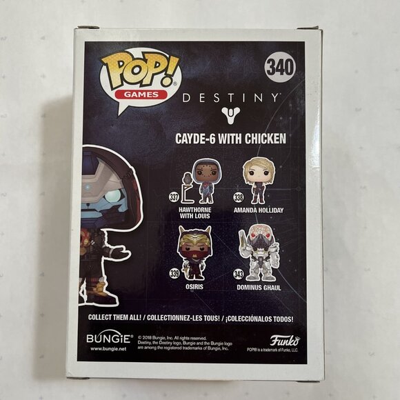 Funko Pop! Vinyl: Destiny - Cayde-6 (w/ Chicken) - Amazon (Exclusive) #340 - Picture 4 of 7